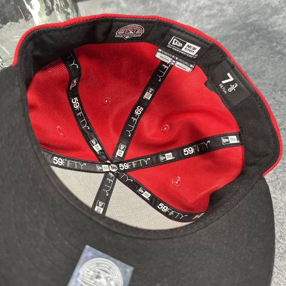 New Era Springfield MO Cardinals St. Louis STL 59FIFTY Fitted Red Size 7 3/8 Hat